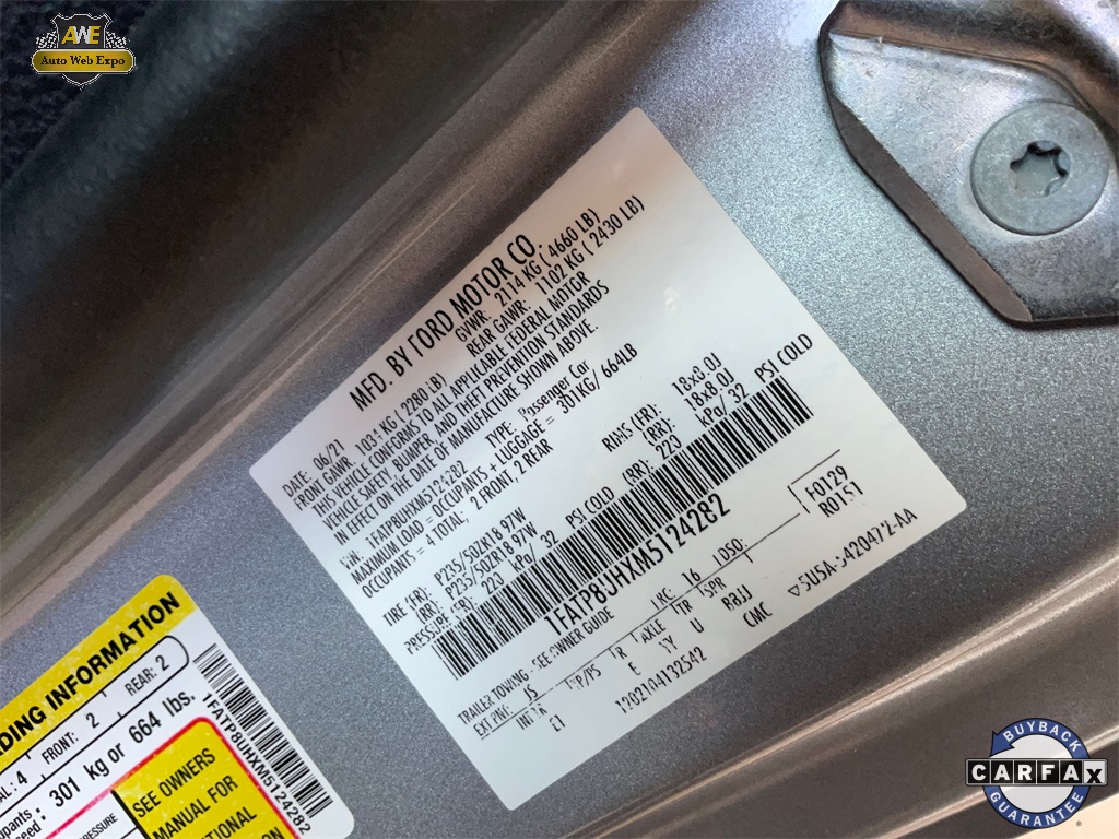 2021 Ford Mustang EcoBoost Premium Image 35 of 52