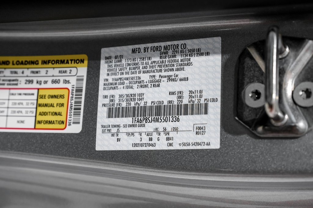 2021 Ford Mustang Shelby GT500 Image 39 of 49