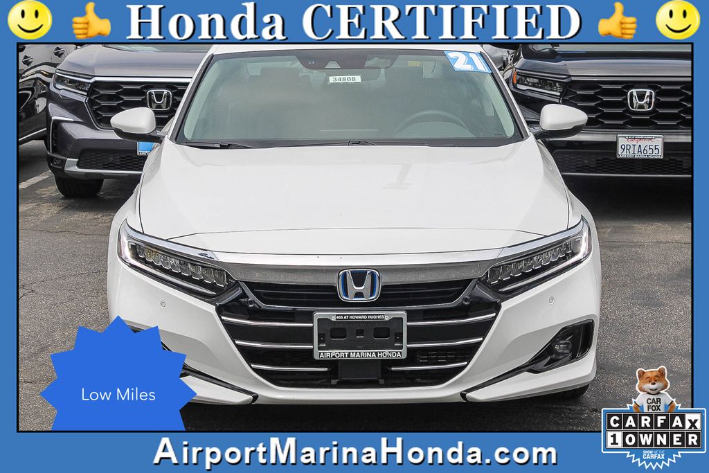 2021 Honda Accord Hybrid Touring Image 3 of 29
