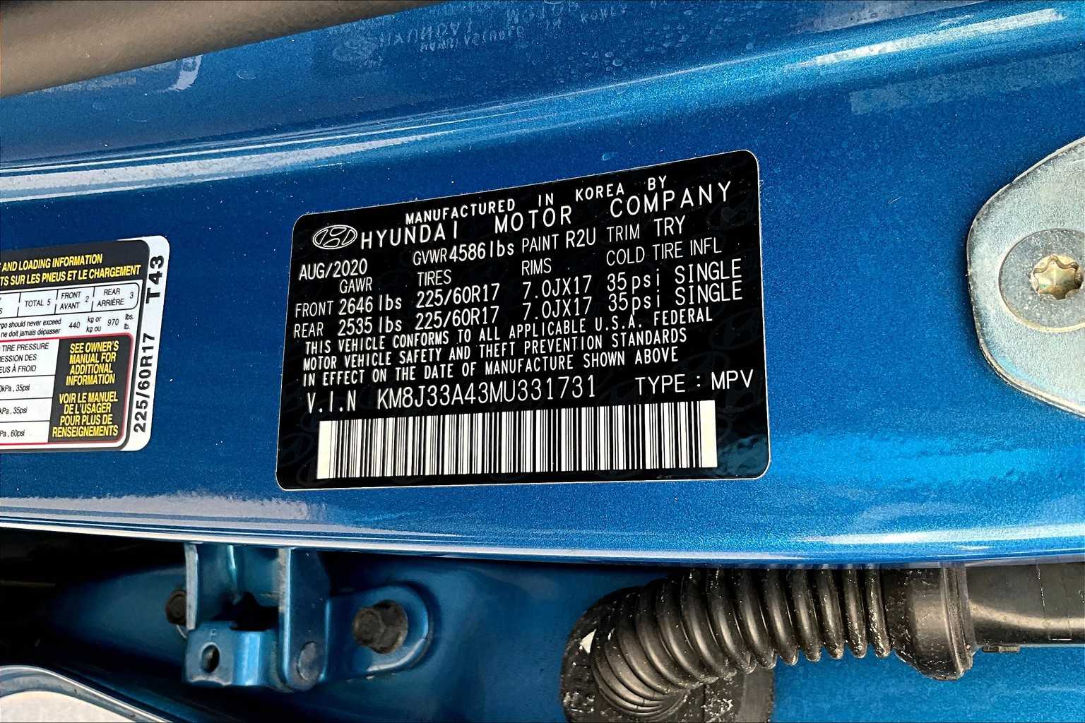 2021 Hyundai Tucson Value Image 26 of 33