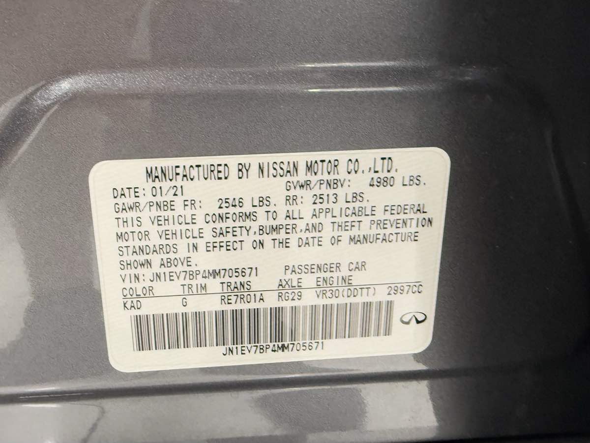 2021 INFINITI Q50 3.0T Luxe Image 51 of 54