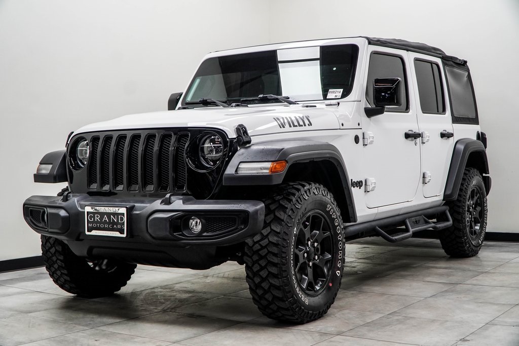 2021 Jeep Wrangler Unlimited Willys Image 1 of 46