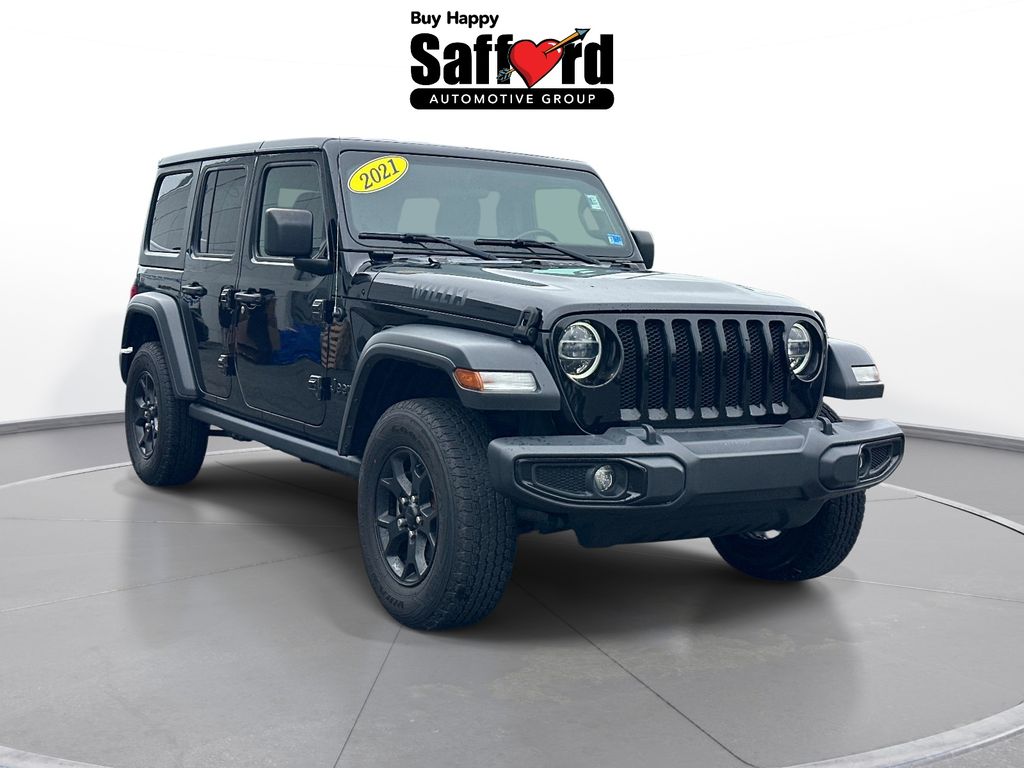2021 Jeep Wrangler Unlimited Willys Image 3 of 31