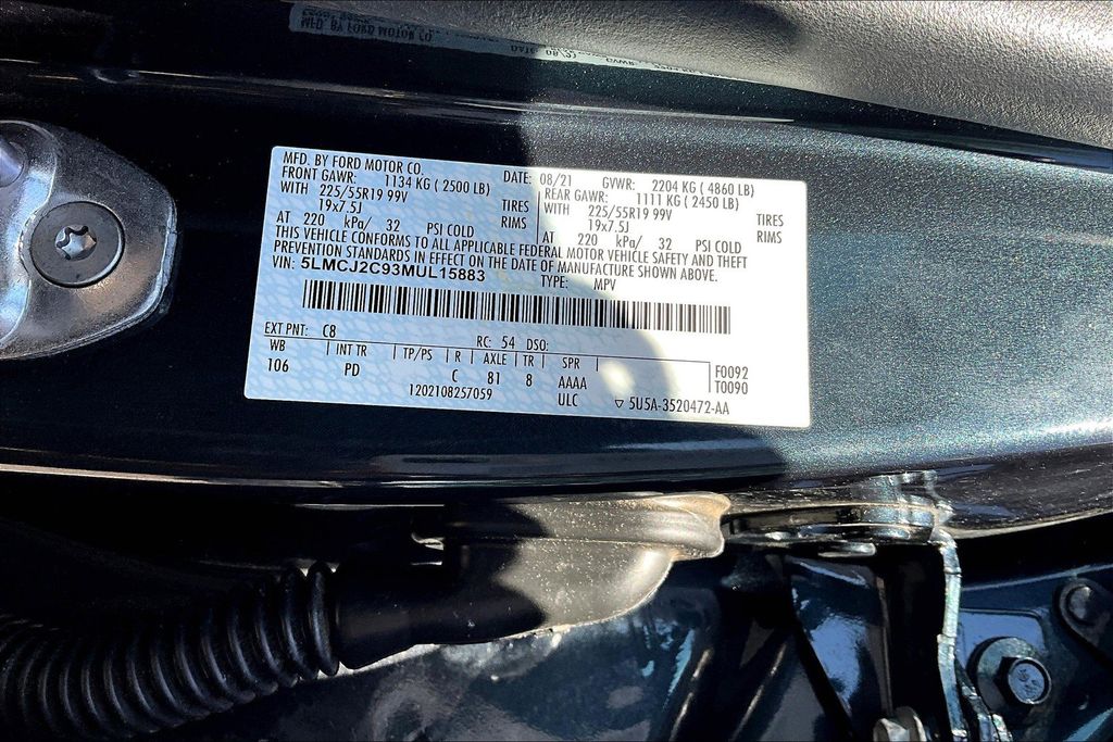 2021 Lincoln Corsair Reserve Image 25 of 34