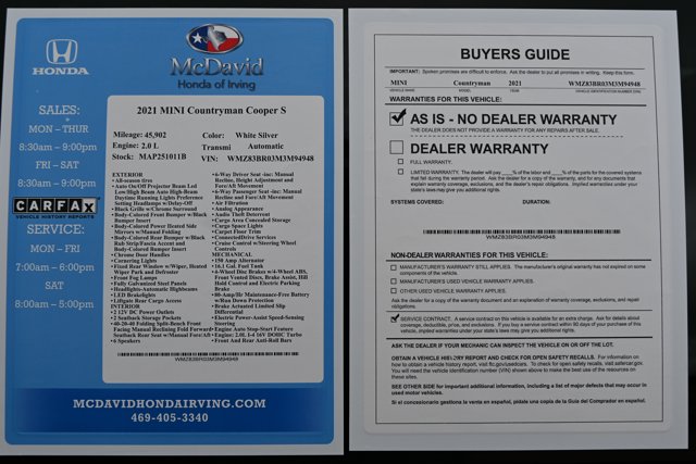 2021 MINI Cooper Countryman S Image 25 of 38