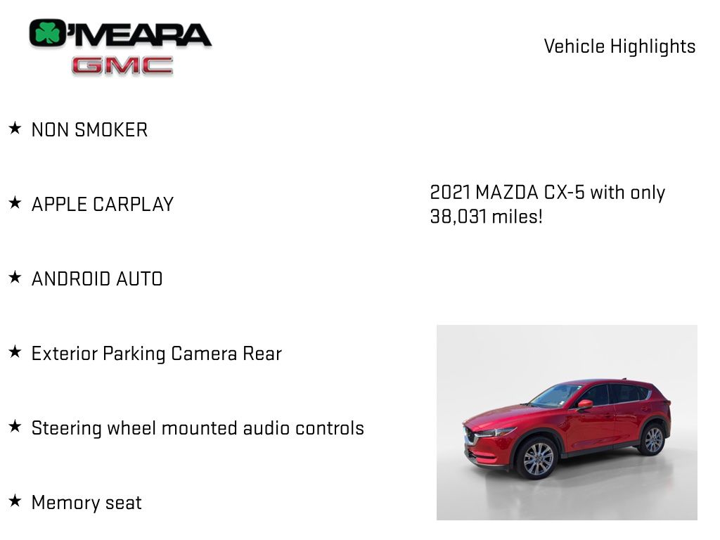 2021 Mazda CX-5 Grand Touring Image 3 of 28
