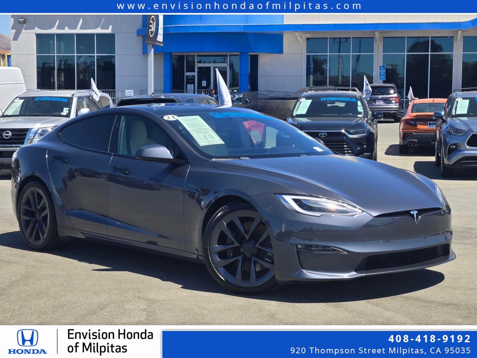 2021 Tesla Model S Plaid Image 1 of 27