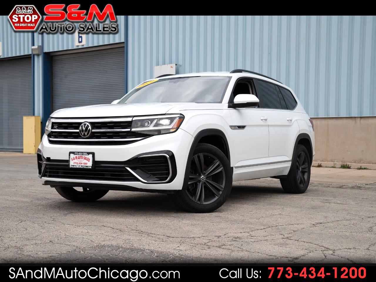 2021 Volkswagen Atlas 3.6L V6 SE Technology R-Line Image 1 of 51