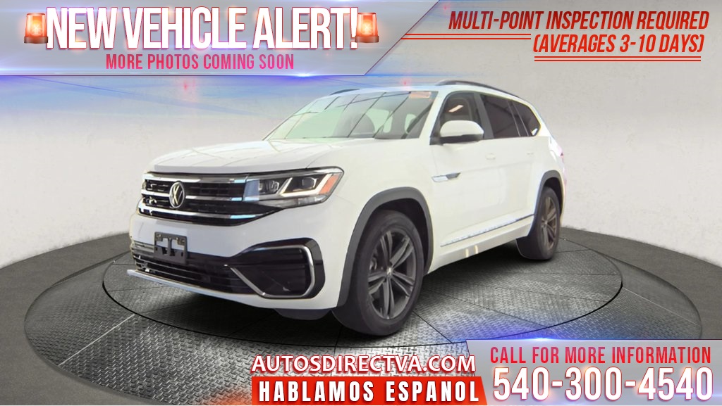 2021 Volkswagen Atlas 3.6L V6 SE Technology R-Line Image 1 of 8