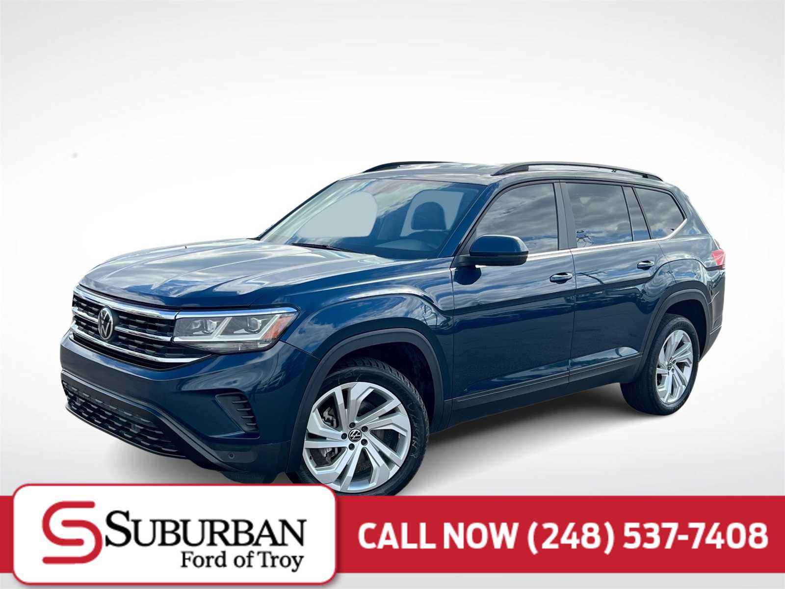 2021 Volkswagen Atlas 3.6L V6 SE Technology Image 1 of 36