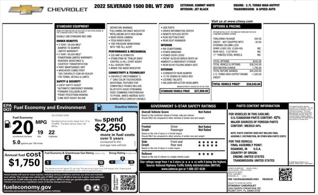 2022 Chevrolet Silverado 1500 Work Truck Image 26 of 32