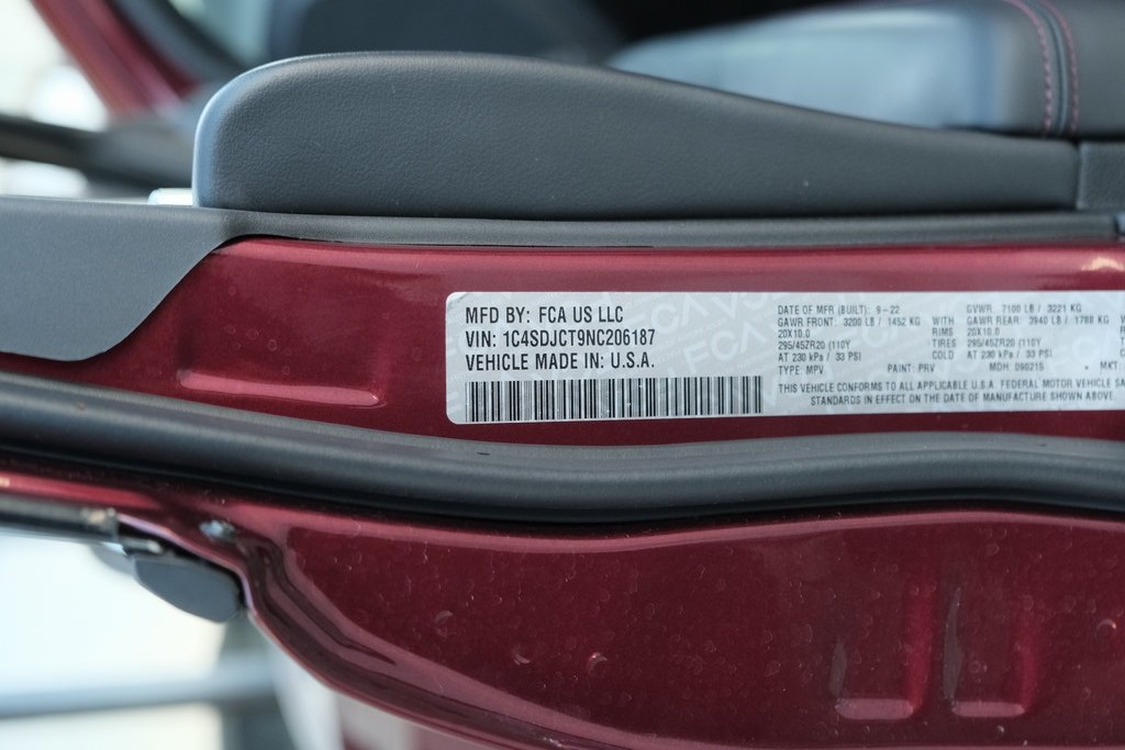 2022 Dodge Durango R/T Plus Image 32 of 47