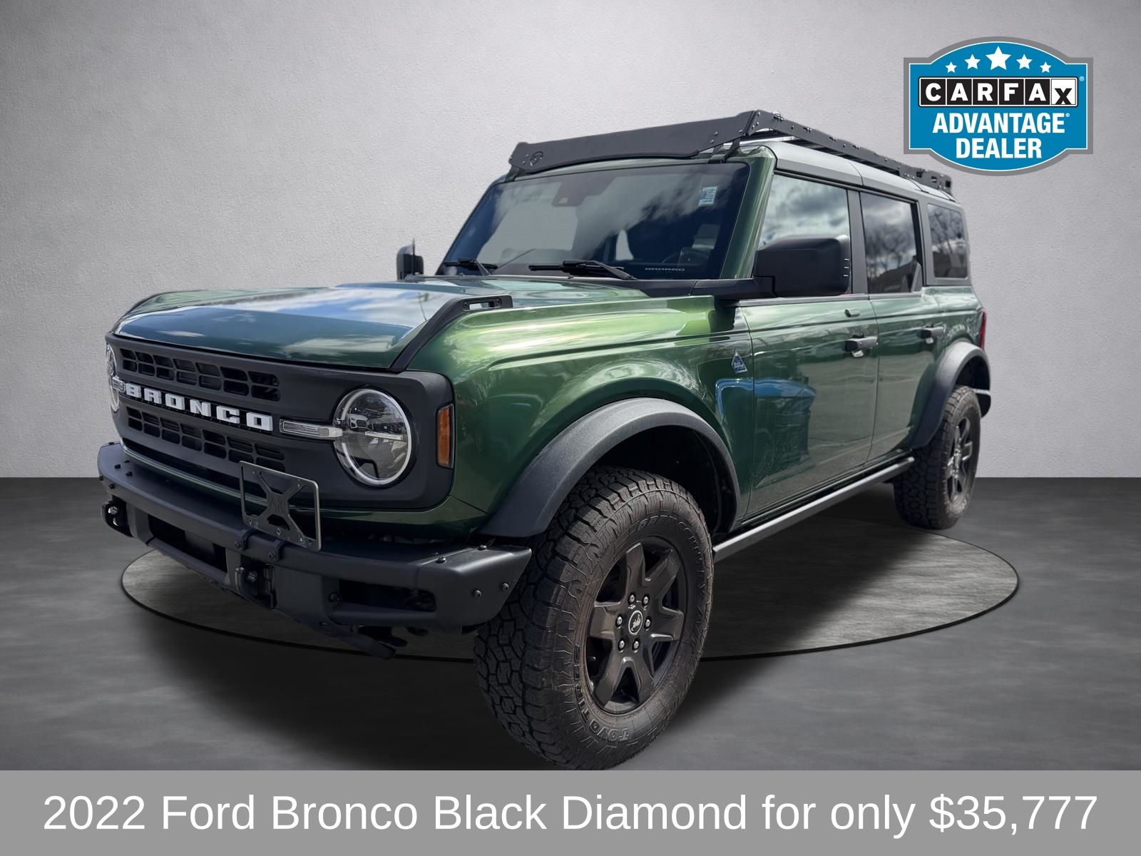 2022 Ford Bronco Black Diamond Image 1 of 12