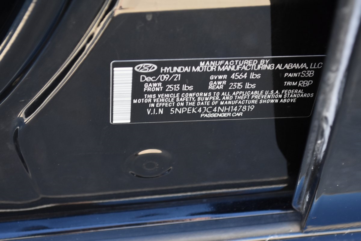 2022 Hyundai Sonata N Line Night Edition Image 28 of 40