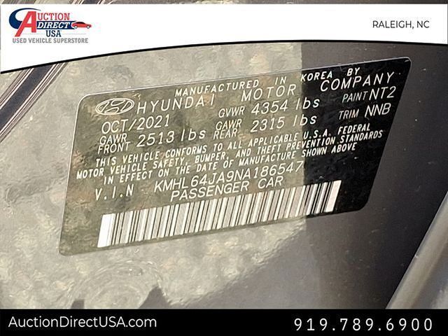 2022 Hyundai Sonata SEL Image 21 of 32