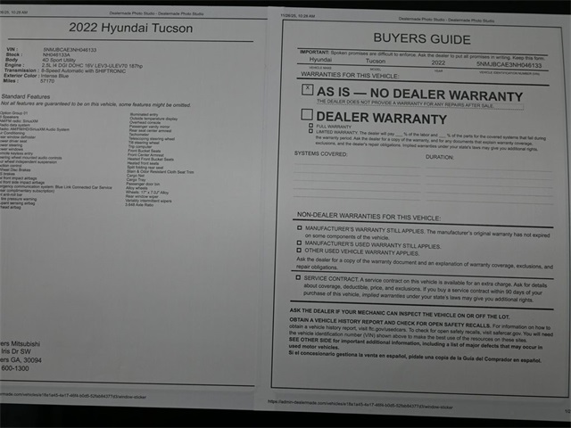 2022 Hyundai Tucson SEL Image 35 of 41
