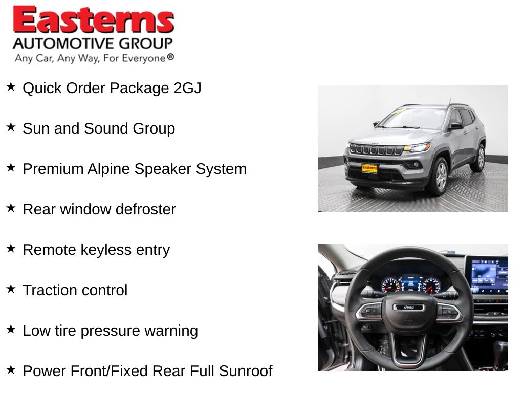 2022 Jeep Compass Latitude Image 52 of 62