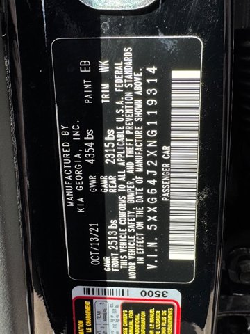 2022 Kia K5 GT-Line Image 6 of 13