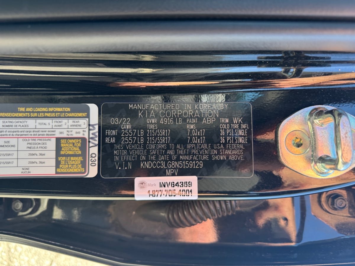 2022 Kia Niro EV EX Image 20 of 21