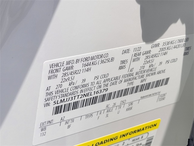 2022 Lincoln Navigator L Black Label Image 26 of 32