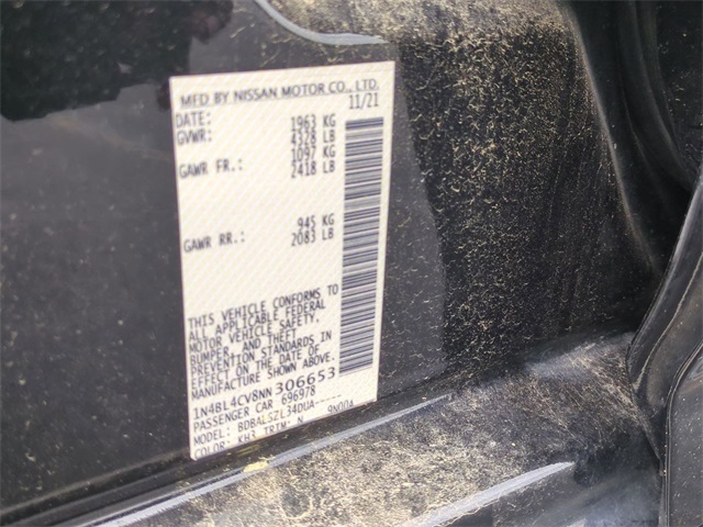 2022 Nissan Altima 2.5 SR Image 28 of 29