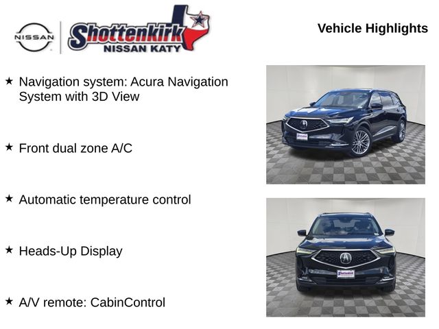 2023 Acura MDX Advance Image 3 of 34