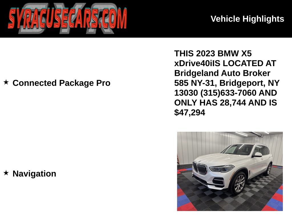 2023 BMW X5 xDrive40i Image 2 of 22