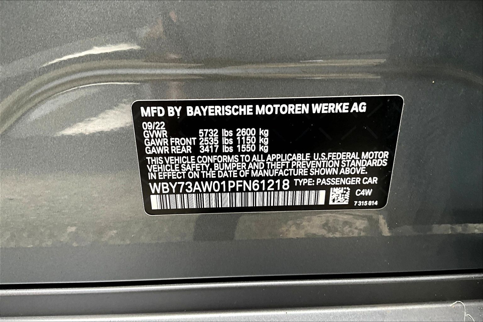 2023 BMW i4 eDrive40 Image 1 of 33