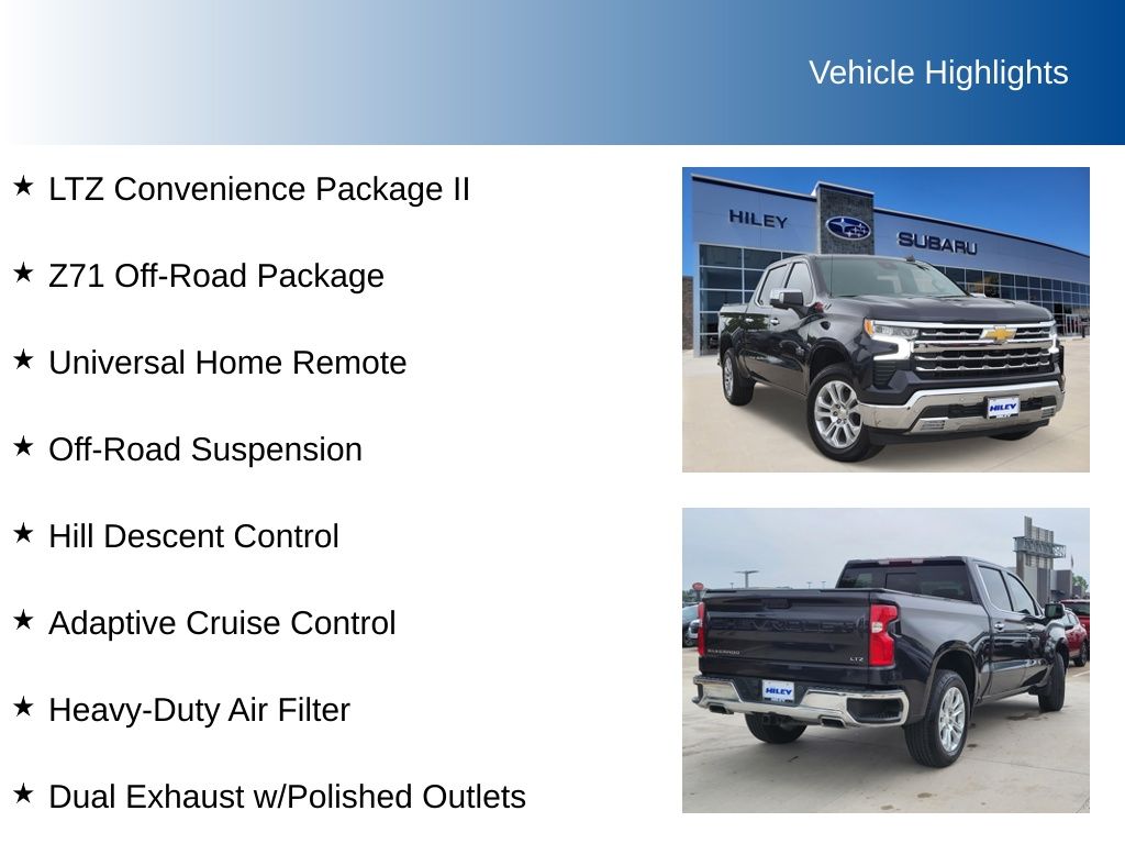 2023 Chevrolet Silverado 1500 LTZ Image 3 of 32
