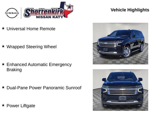 2023 Chevrolet Tahoe High Country Image 3 of 35