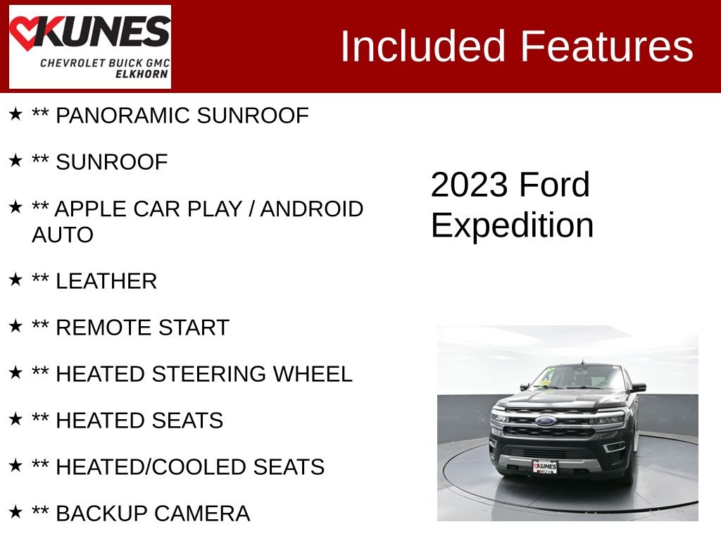 2023 Ford Expedition Limited Image 5 of 58