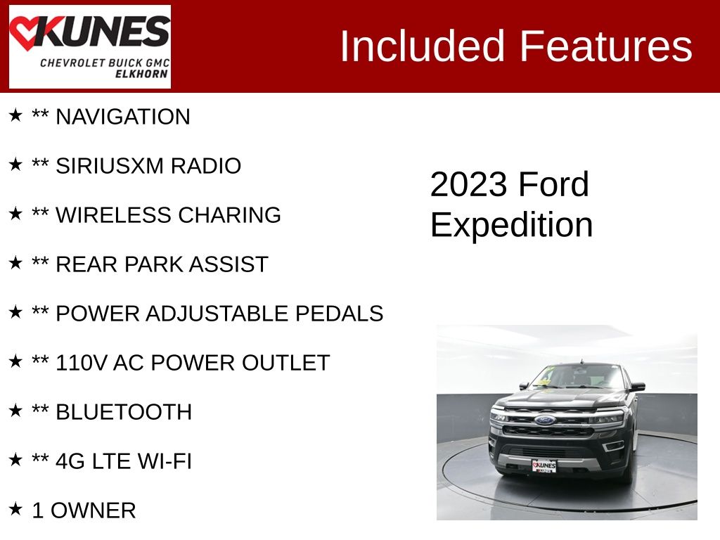 2023 Ford Expedition Limited Image 4 of 58