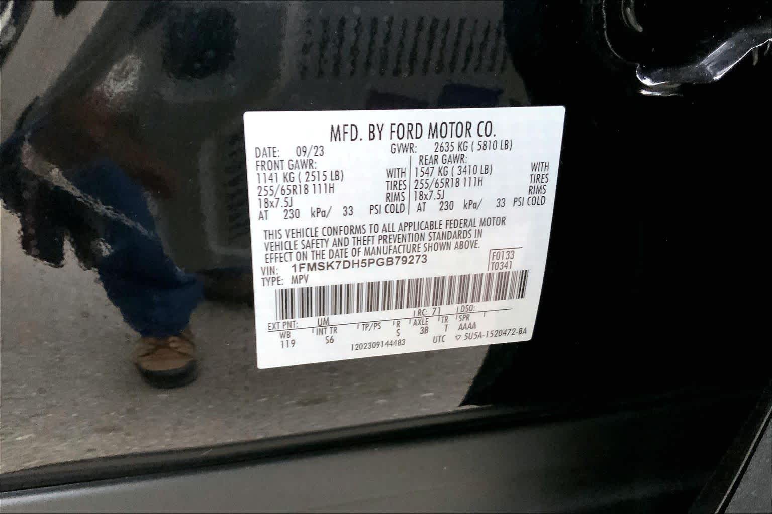 2023 Ford Explorer XLT Image 26 of 33