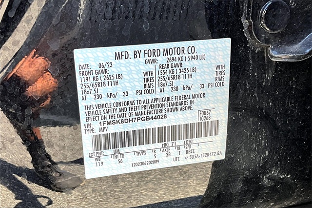 2023 Ford Explorer XLT Image 28 of 30