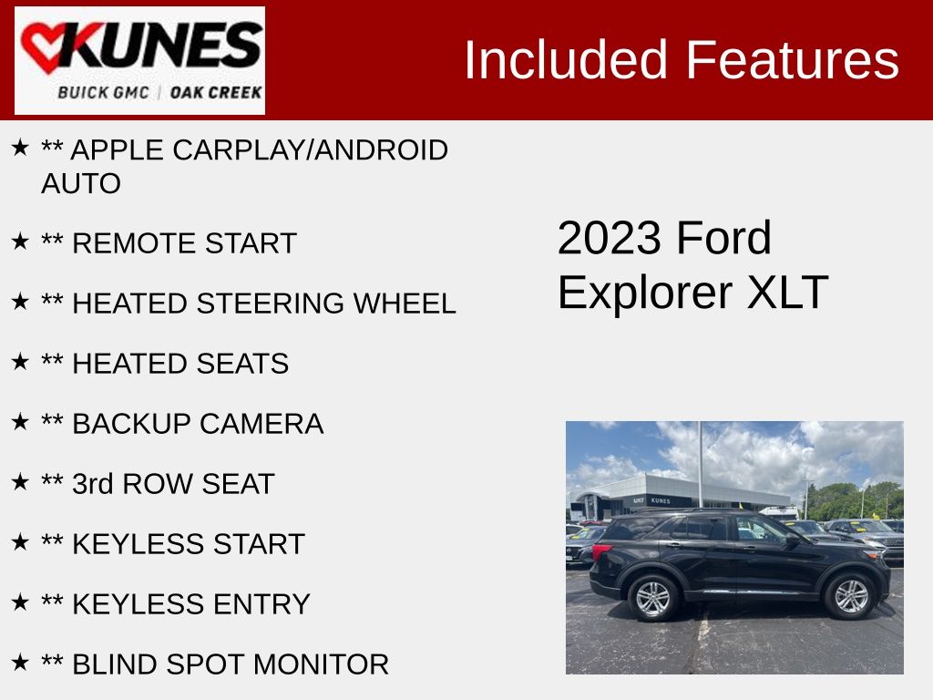 2023 Ford Explorer XLT Image 6 of 44