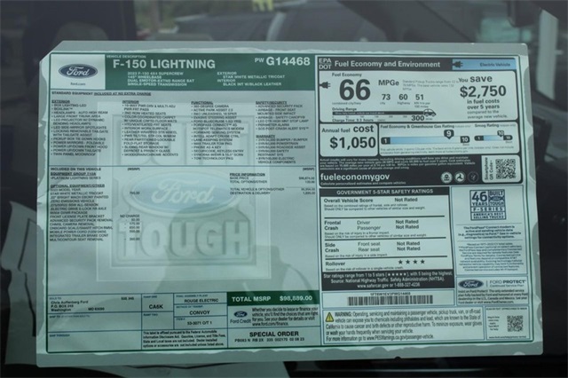 2023 Ford F-150 Lightning Platinum Image 21 of 21