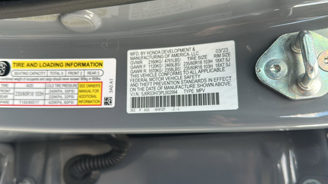 2023 Honda CR-V EX-L Image 20 of 27