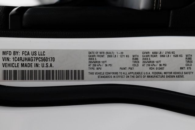 2023 Jeep Grand Cherokee Altitude Image 51 of 68