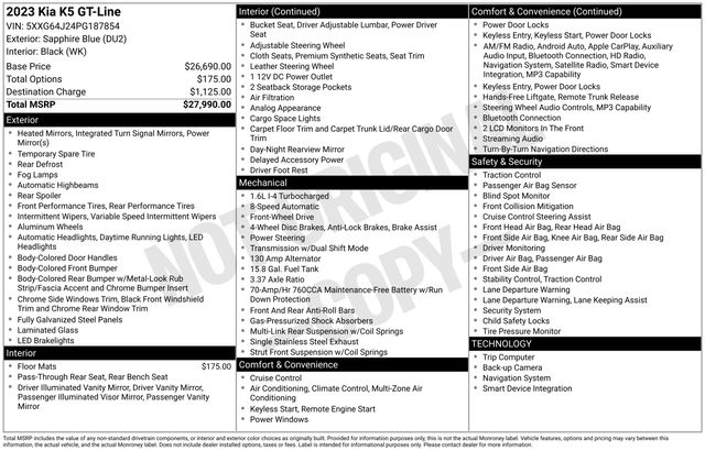 2023 Kia K5 GT-Line Image 35 of 41