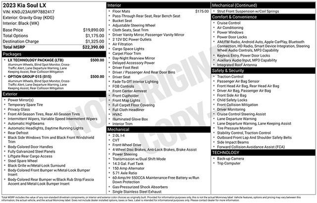 2023 Kia Soul LX Image 27 of 36