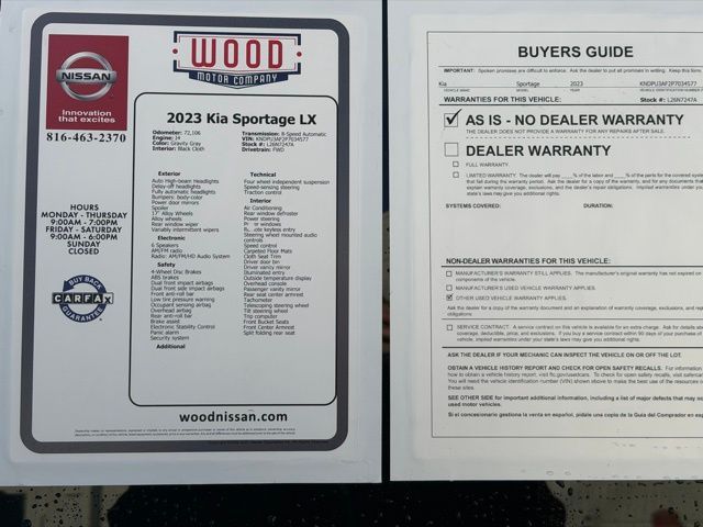 2023 Kia Sportage LX Image 31 of 40