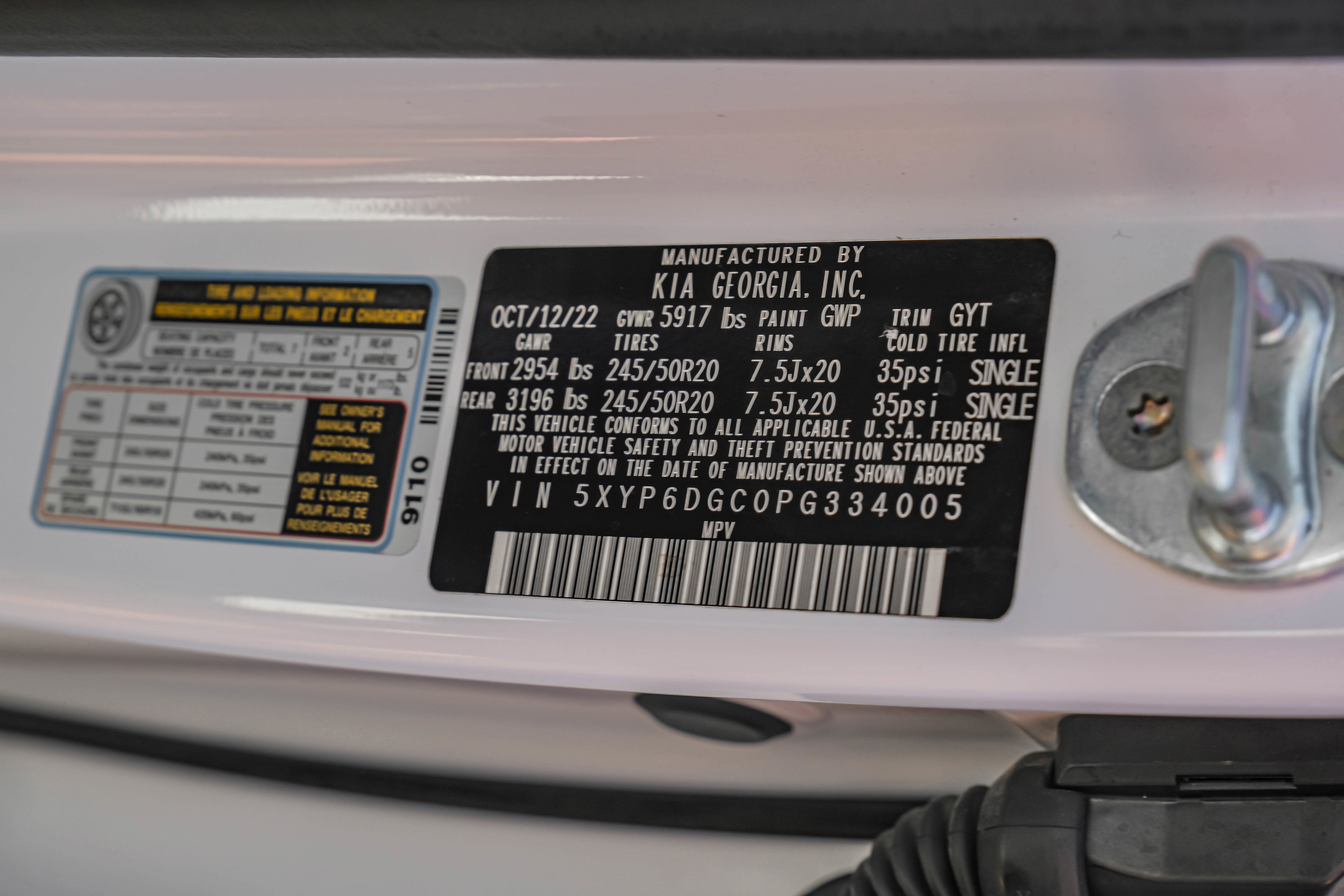 2023 Kia Telluride S Image 50 of 62