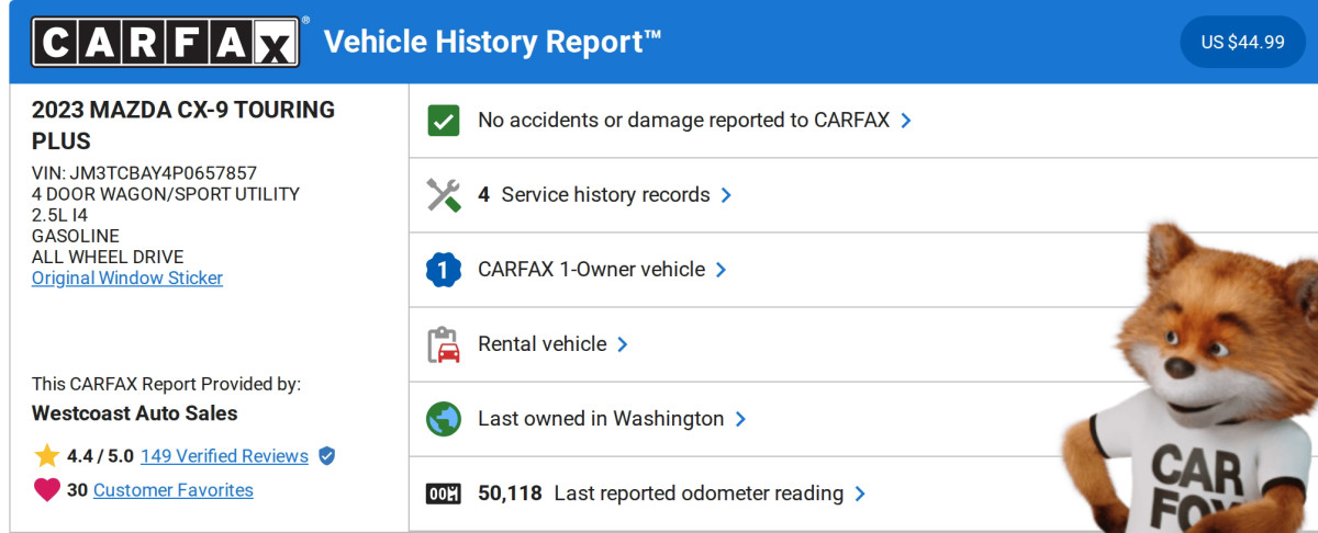 2023 Mazda CX-9 Touring Plus Image 13 of 54