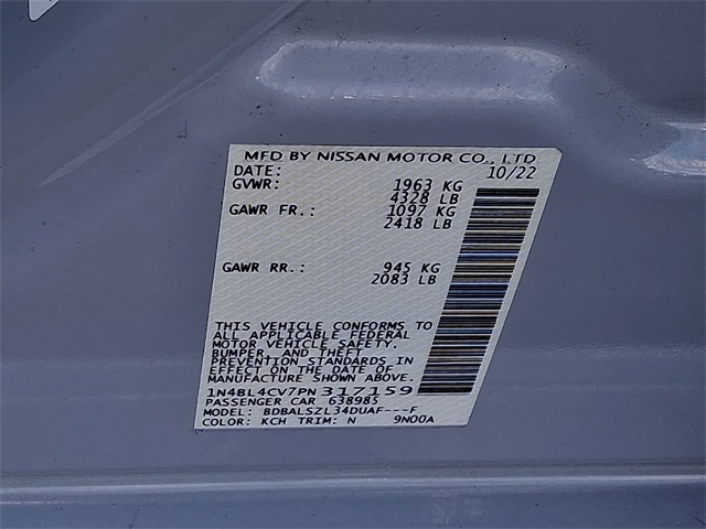 2023 Nissan Altima 2.5 SR Image 22 of 30