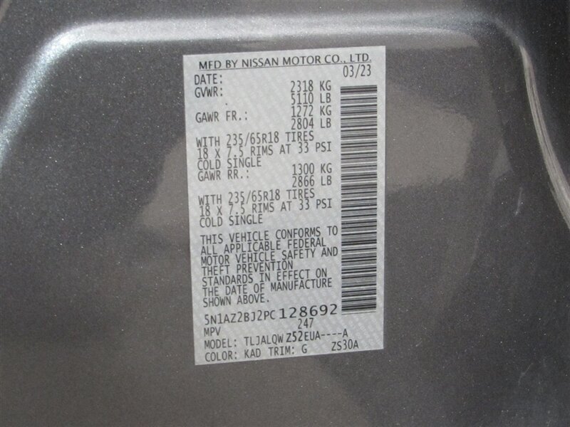 2023 Nissan Murano SV Image 80 of 100