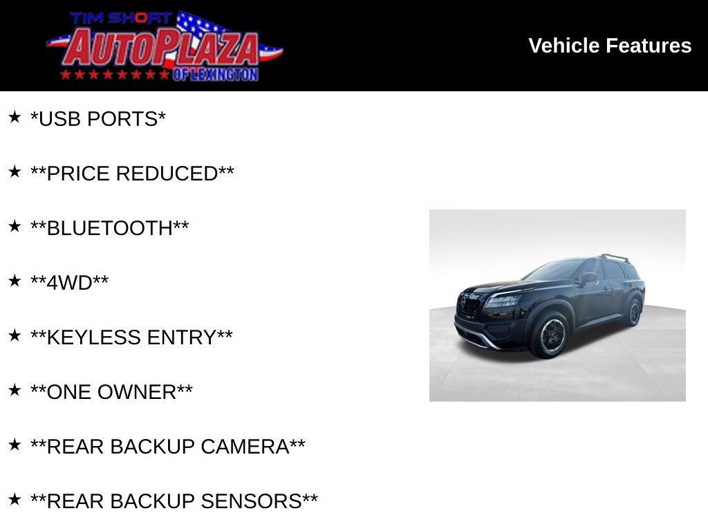 2023 Nissan Pathfinder Rock Creek Image 2 of 33