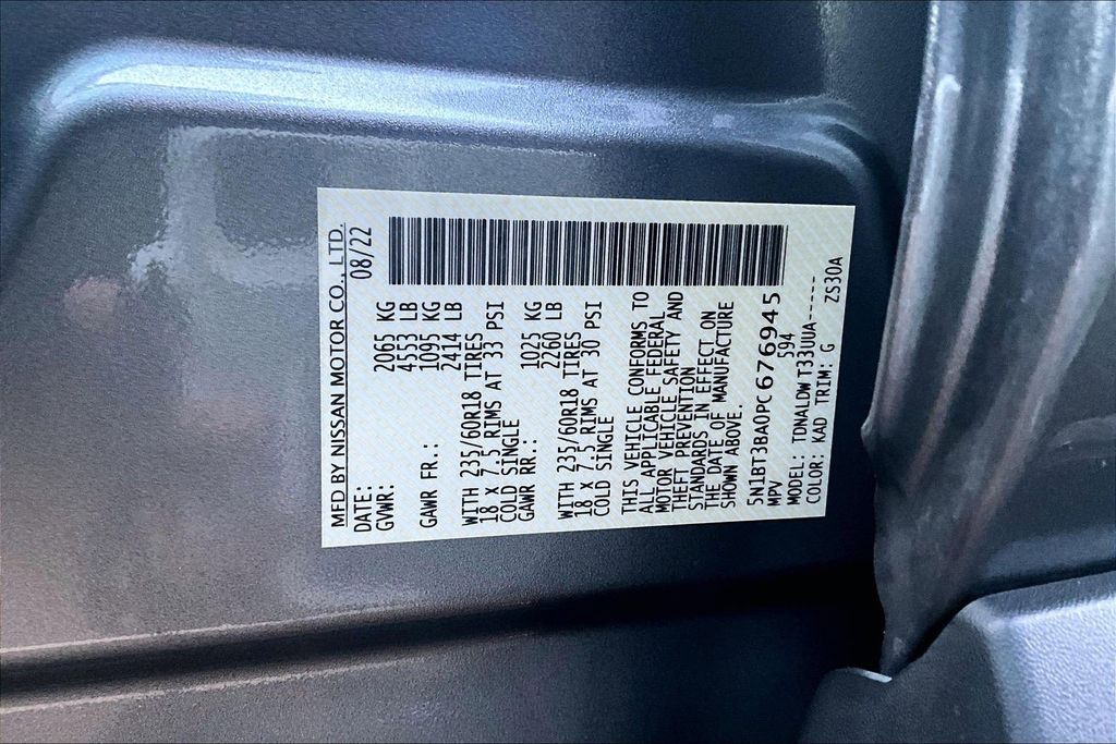 2023 Nissan Rogue SV Image 25 of 33