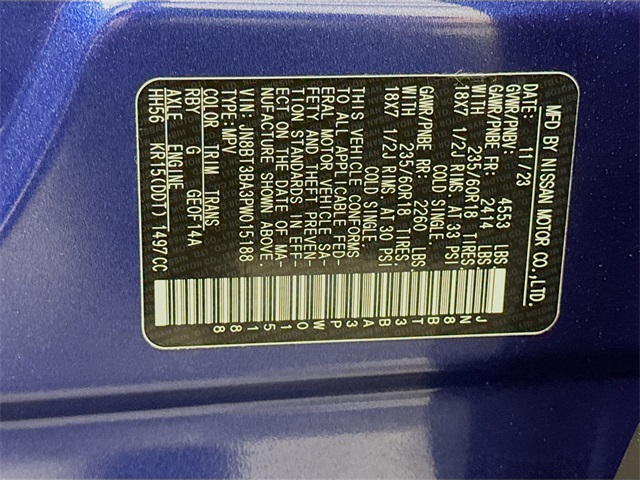 2023 Nissan Rogue SV Image 27 of 34