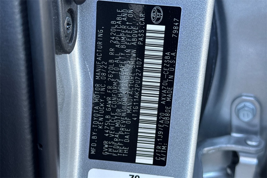 2023 Toyota Camry SE Image 31 of 47