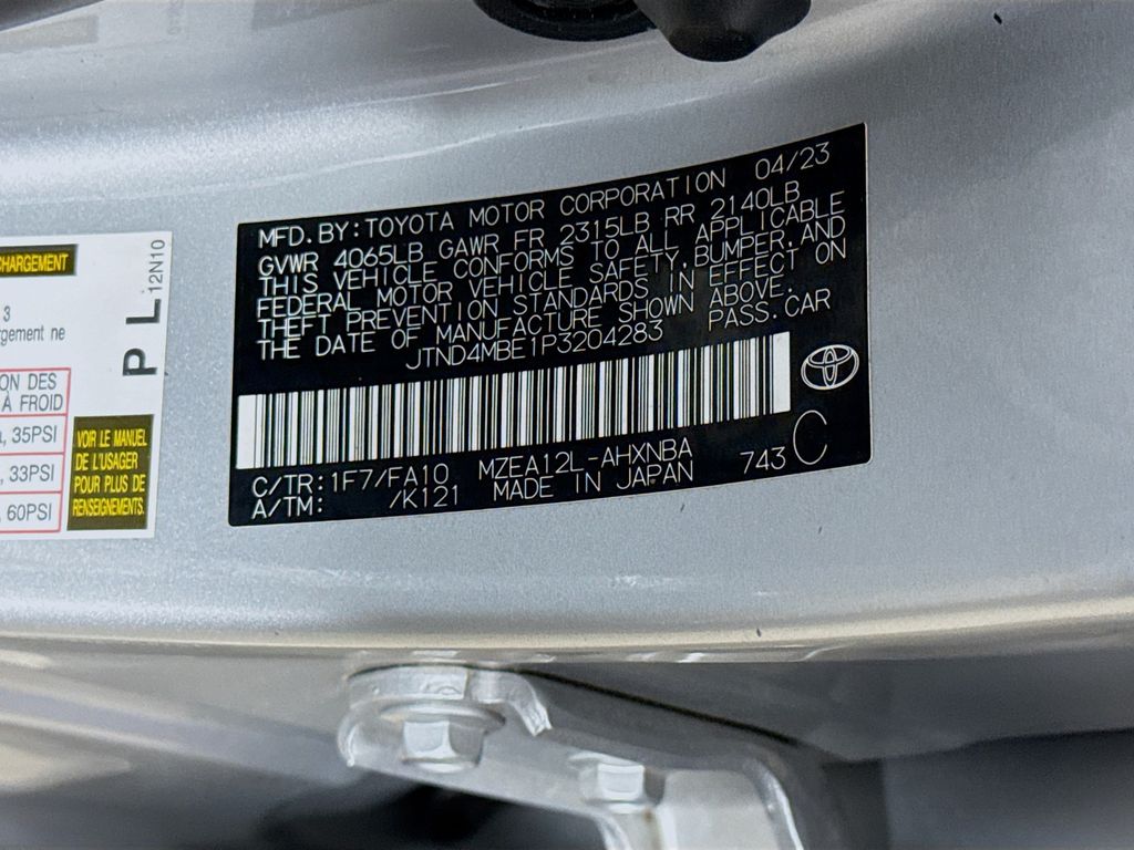 2023 Toyota Corolla SE Image 20 of 28